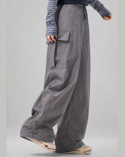 Techwear Draped Large Pocket Unisex Cargo Pants