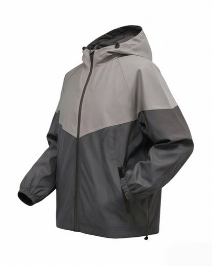 Techwear Gradient Iridescent Reflective Jacket