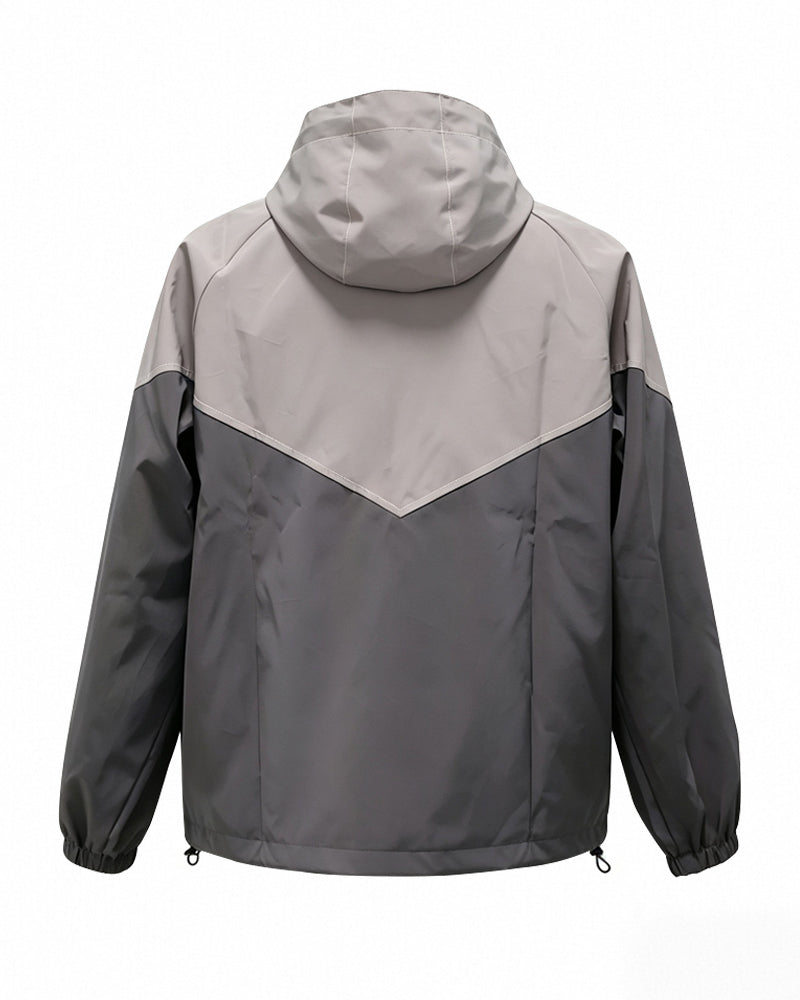 Techwear Gradient Iridescent Reflective Jacket