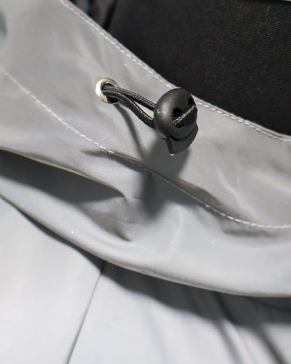 Techwear Gradient Iridescent Reflective Jacket