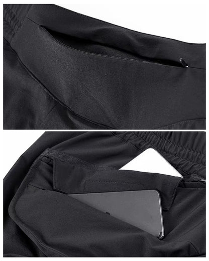 Techwear Multi-Pocket Deconstructed Cargo Shorts