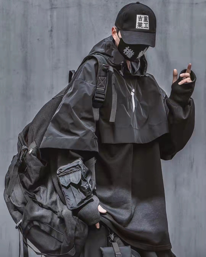 techwear hoodie,cyberpunk techwear hoodie,japanese techwear hoodie,cyberpunk hoodie,samurai hoodie,ninja hoodie,black hoodie,skull hoodie,cool hoodie,japanese hoodie,motorcycle hoodie,hoodie design ideas,ghost hoodie,streetwear hoodie,hoodie with mask,techwear,affordable techwear,techwear fashion,Japanese techwear,techwear outfits,futuristic clothing,cyberpunk clothing,cyberpunk techwear,cyberpunk fashion