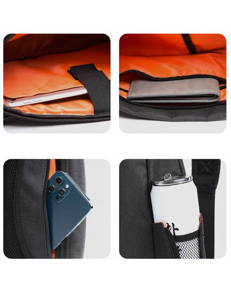 Techwear Water-Resistant Crossbody Bag