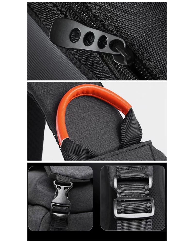 Techwear Water-Resistant Crossbody Bag