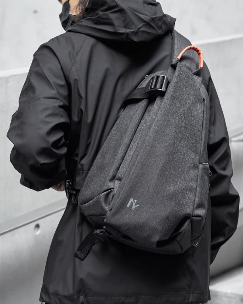 Techwear Water-Resistant Crossbody Bag
