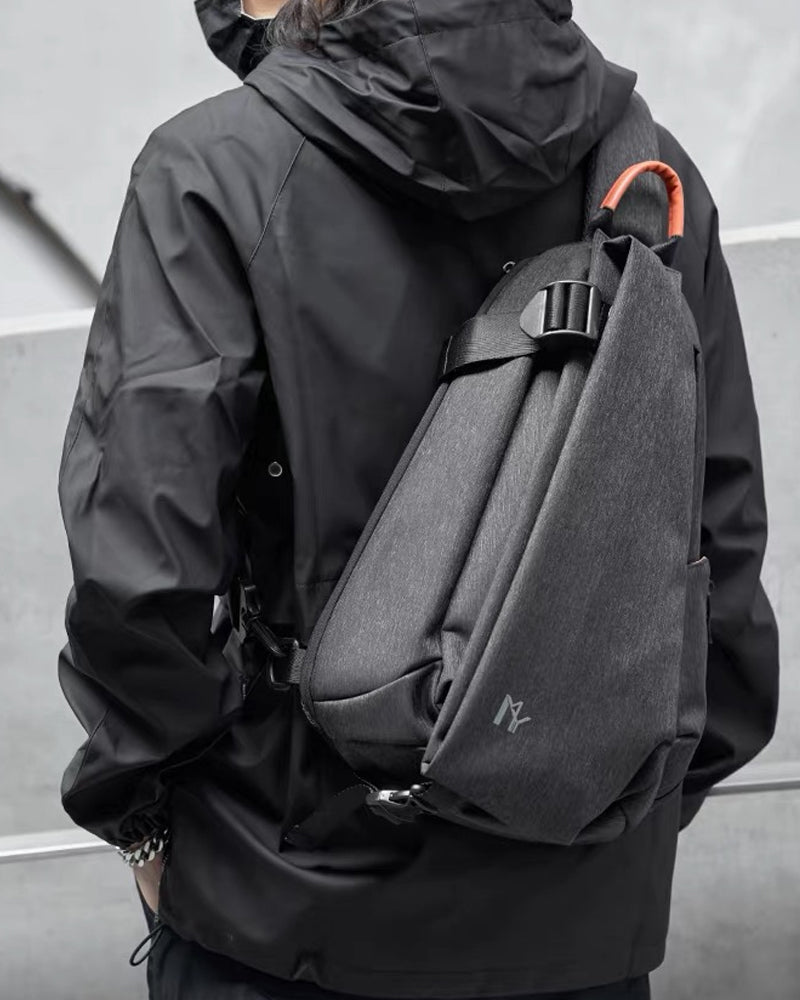 Techwear Water-Resistant Crossbody Bag