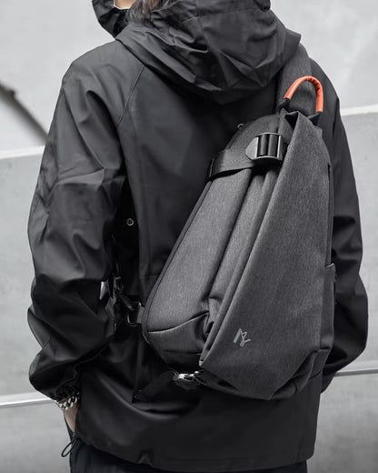 Techwear Water-Resistant Crossbody Bag