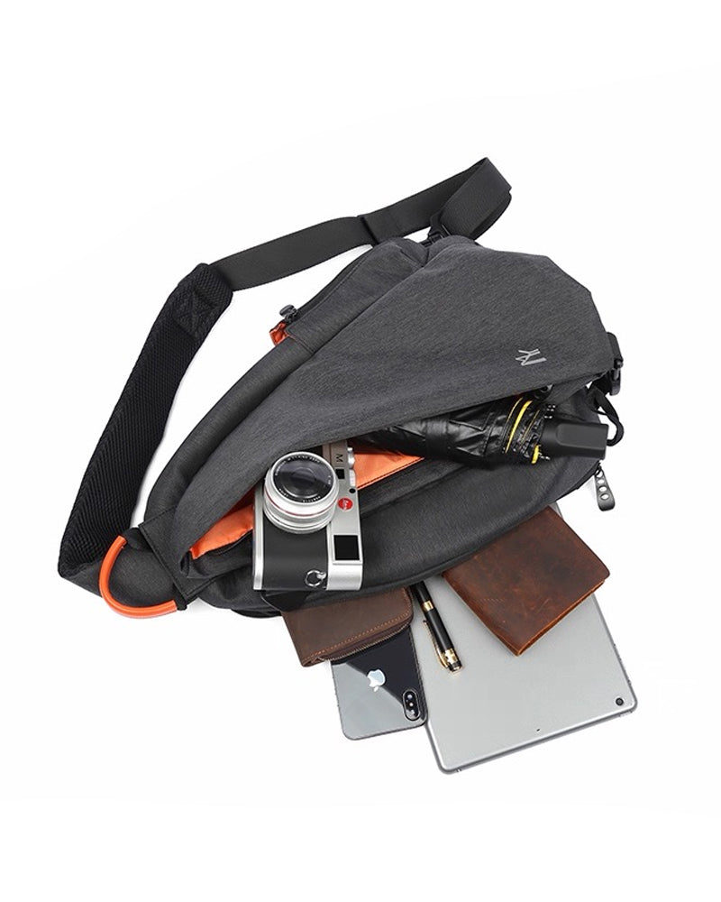 Techwear Water-Resistant Crossbody Bag