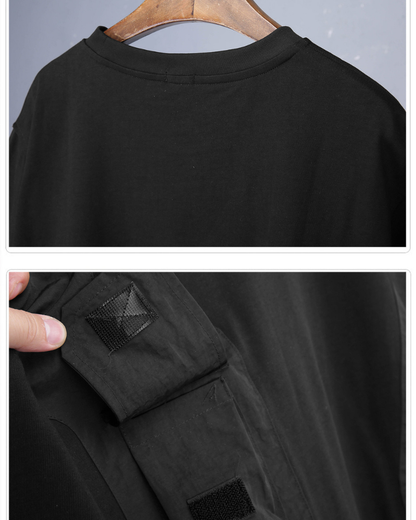 Techwear 3D Pocket Tactical Cargo T-Shirt