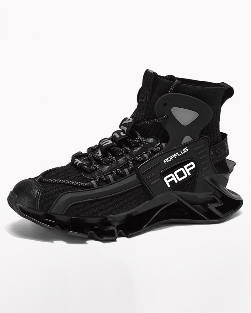 Techwear Breathable Blade High Top Sneakers