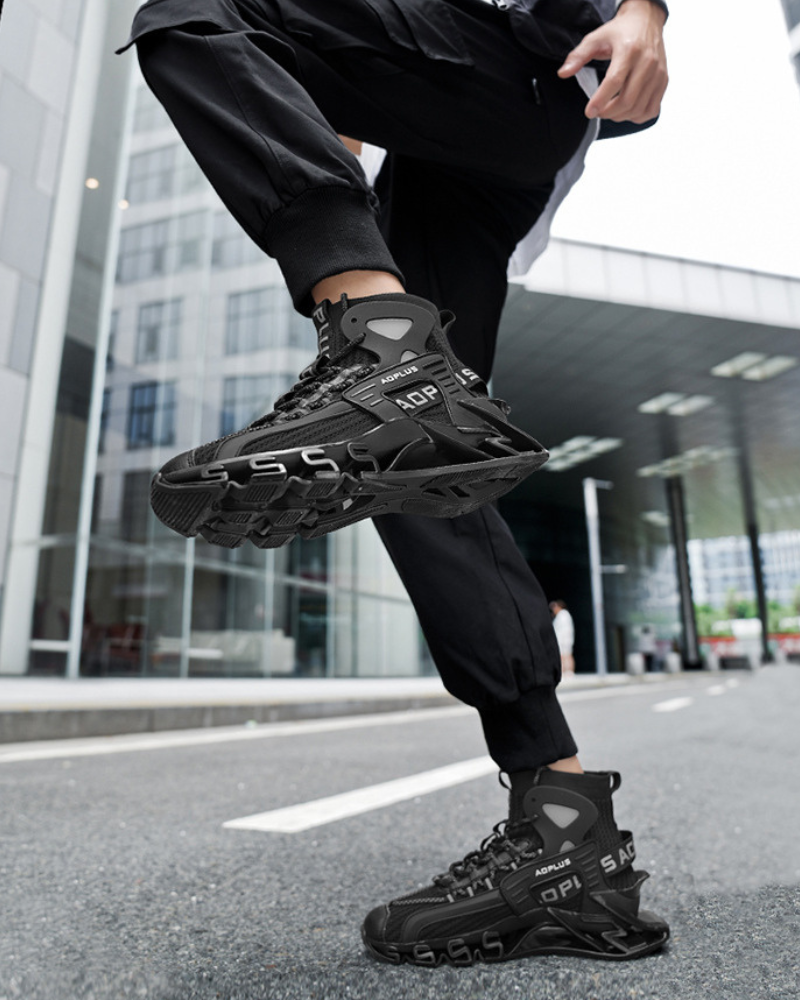Techwear Breathable Blade High Top Sneakers