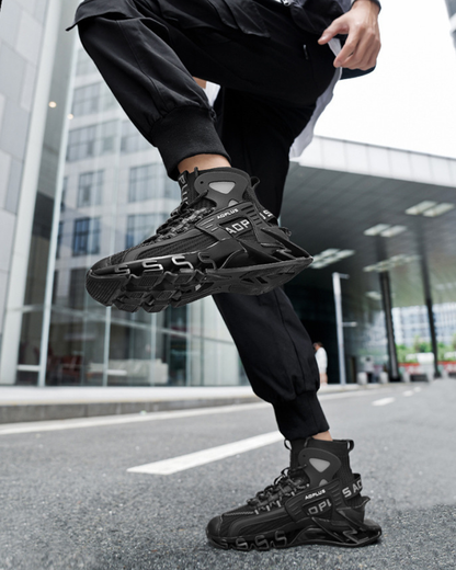 Techwear Breathable Blade High Top Sneakers