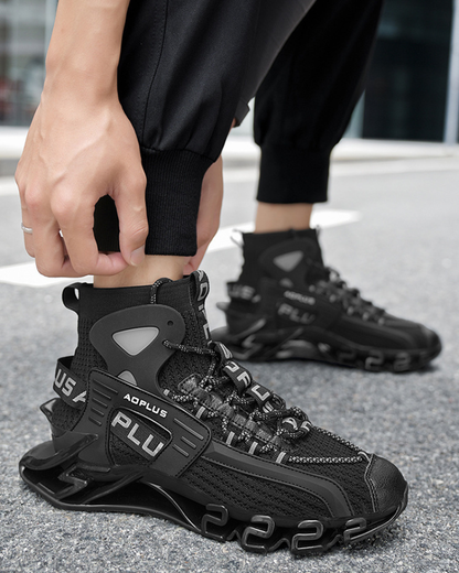 Techwear Breathable Blade High Top Sneakers