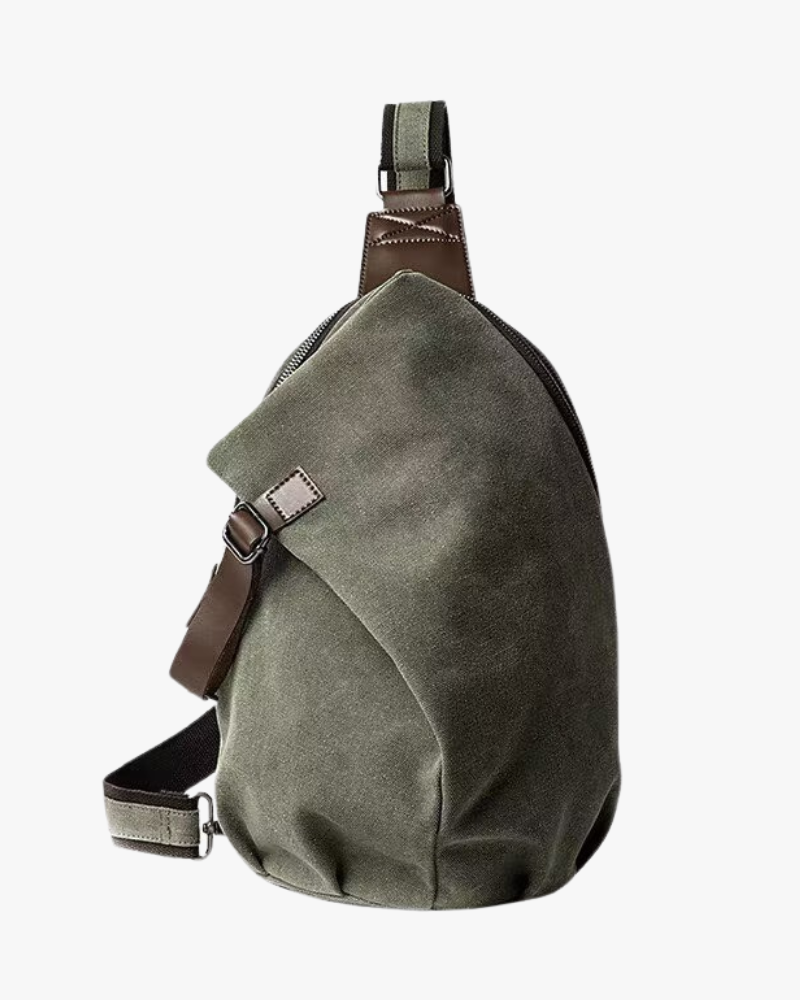 Techwear Canvas Sling Backpack
