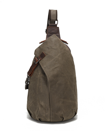 Techwear-Sling-Rucksack aus Canvas