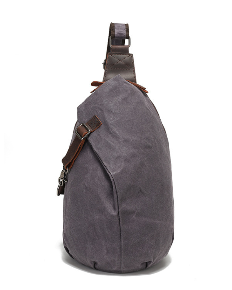 Techwear-Sling-Rucksack aus Canvas