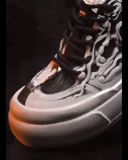 Techwear Chinoiserie Breathable Casual Flat Sneakers
