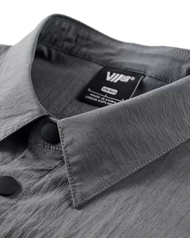 Techwear Fake Two-Piece Short Sleeve Shirt