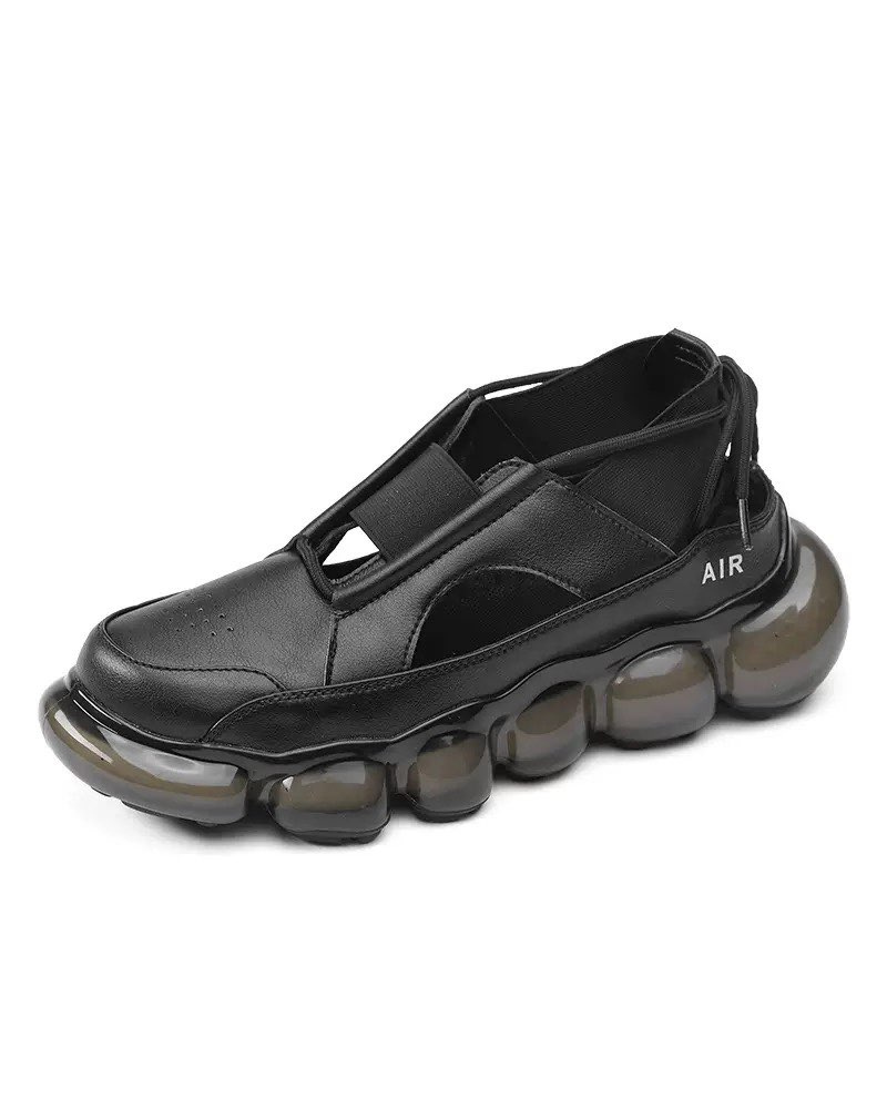 Techwear Hollowed-Out Sandals Sneakers