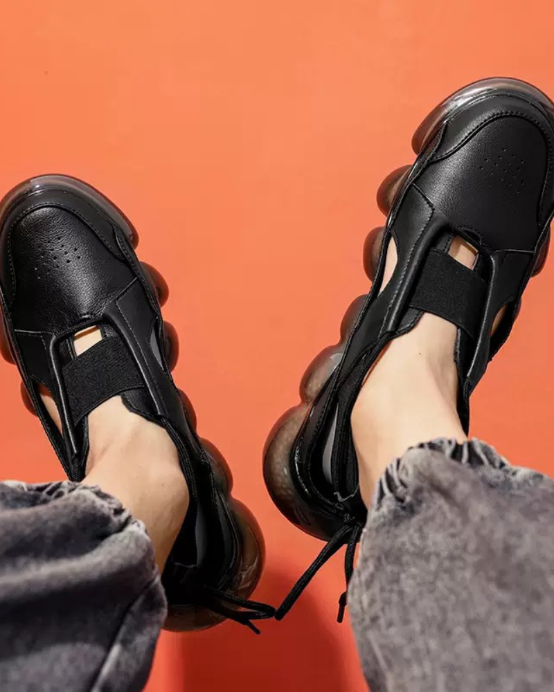Techwear Hollowed-Out Sandals Sneakers