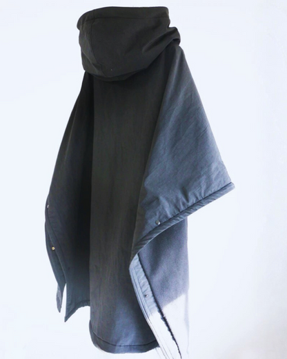 Techwear Loose-Fit Batwing Waterproof Cape Coat
