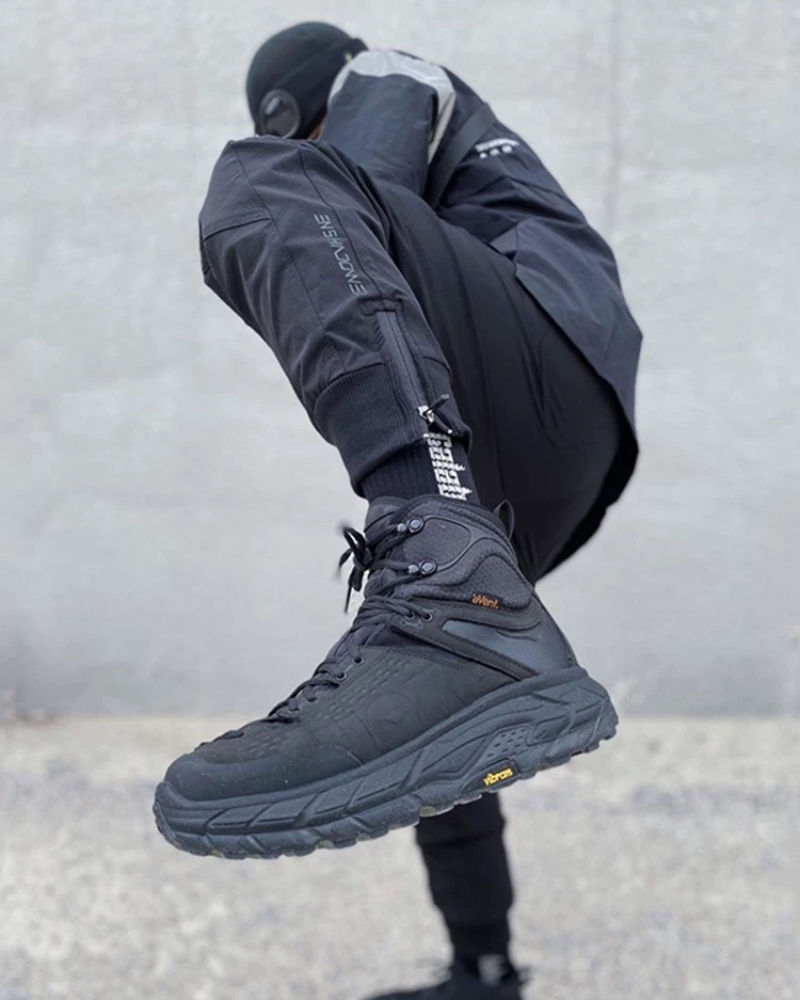 Techwear Slim Camo Cargo Pants