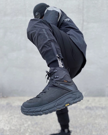 Techwear Slim Camo Cargo Pants