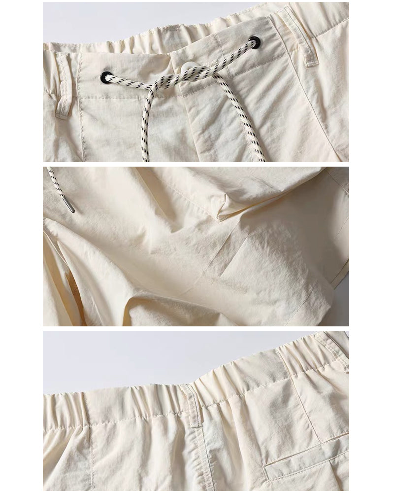 Unisex Lightweight Quick-Dry Cargo Hiking Shorts