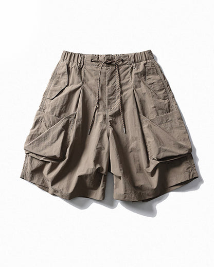 Unisex Lightweight Quick-Dry Cargo Hiking Shorts