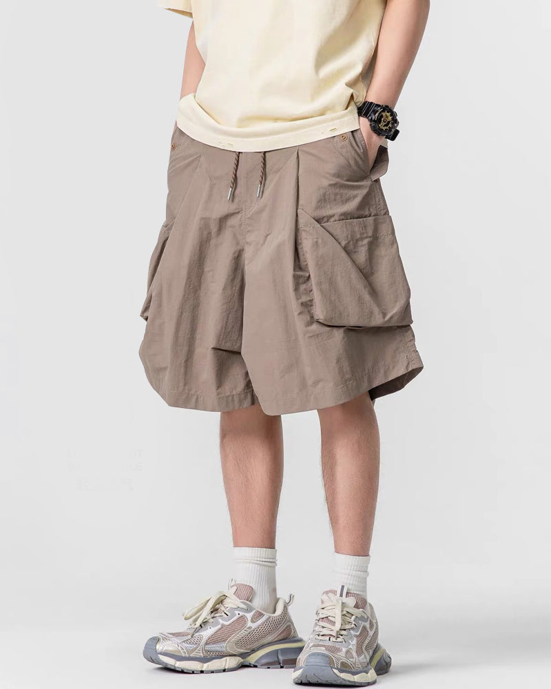 Unisex Lightweight Quick-Dry Cargo Hiking Shorts
