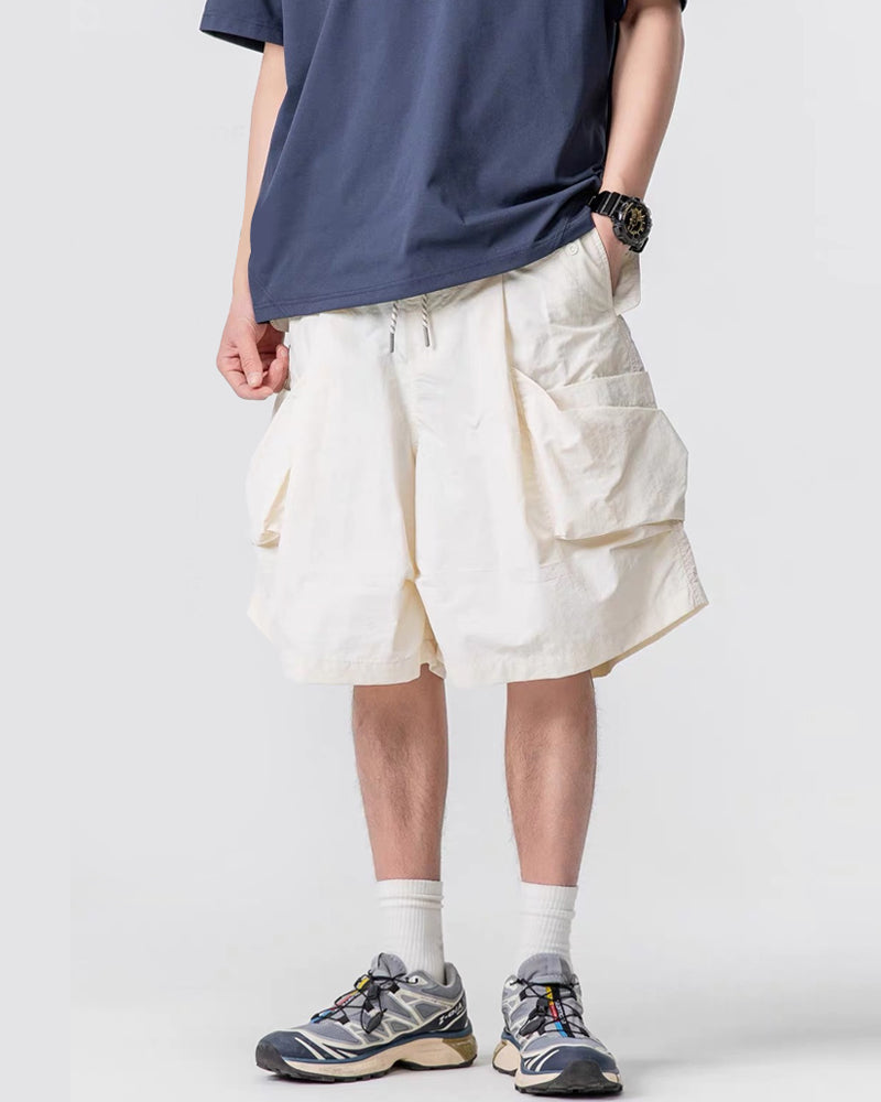 Unisex Lightweight Quick-Dry Cargo Hiking Shorts