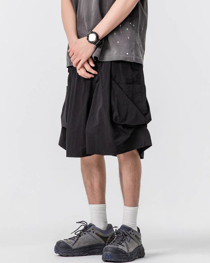 Unisex Lightweight Quick-Dry Cargo Hiking Shorts