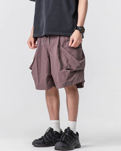 Unisex Lightweight Quick-Dry Cargo Hiking Shorts