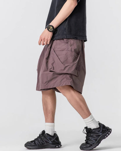 Unisex Lightweight Quick-Dry Cargo Hiking Shorts