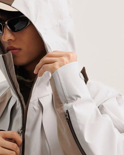 Unisex Outdoor 2-Piece | Waterproof Jacket &amp; Parachute Pants