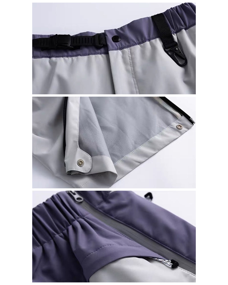 Unisex Outdoor 2-Piece | Waterproof Jacket &amp; Parachute Pants