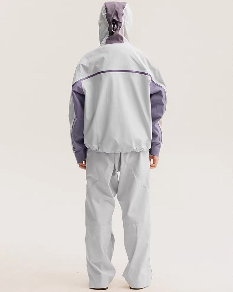 Unisex Outdoor 2-Piece | Waterproof Jacket &amp; Parachute Pants