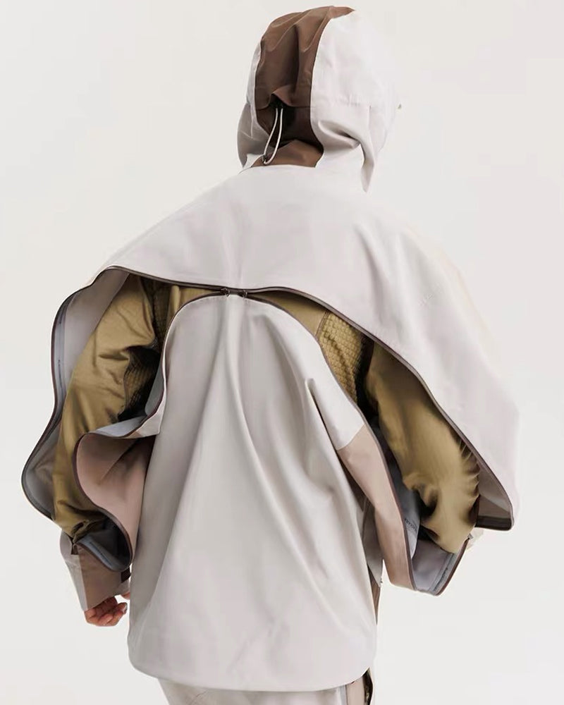 Unisex Outdoor 2-Piece | Waterproof Jacket &amp; Parachute Pants