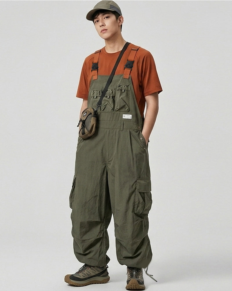 Gorpcore Ski Baggy Unisex Overalls