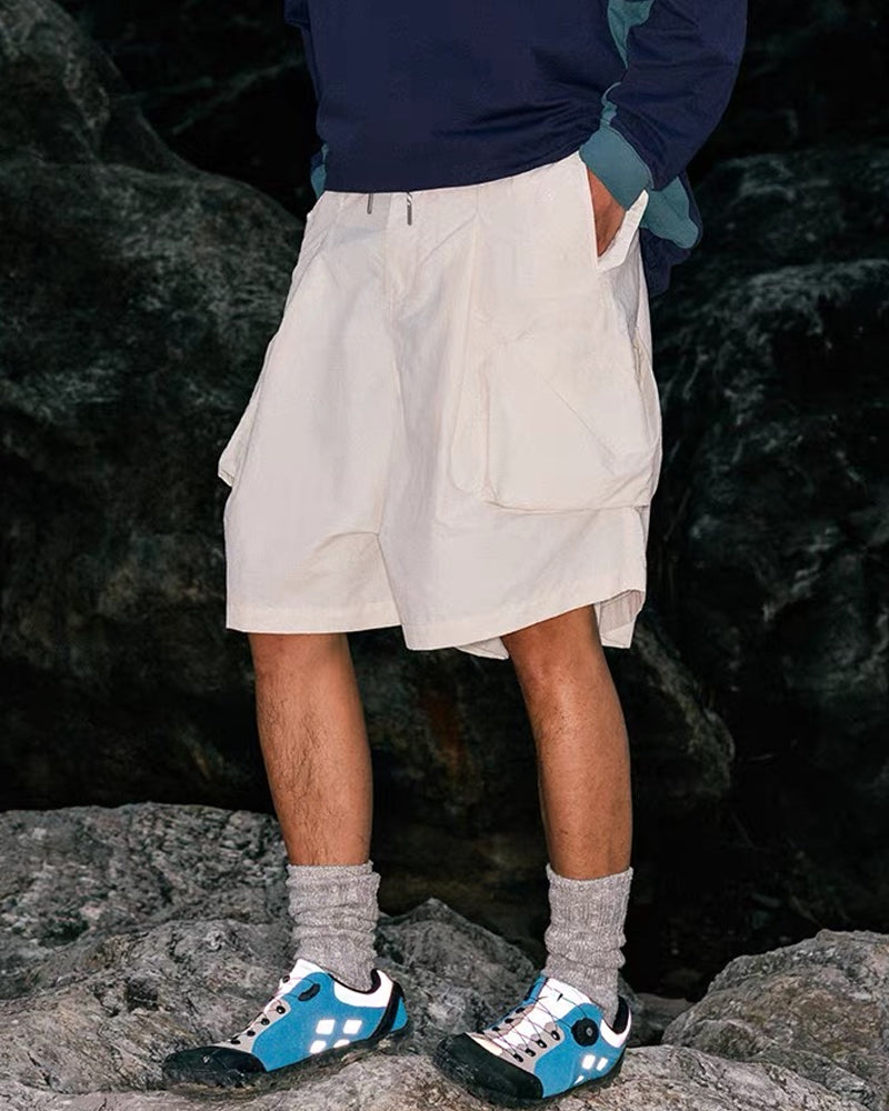 Unisex Lightweight Quick-Dry Cargo Hiking Shorts