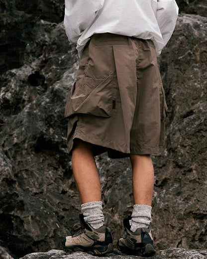 Unisex Lightweight Quick-Dry Cargo Hiking Shorts