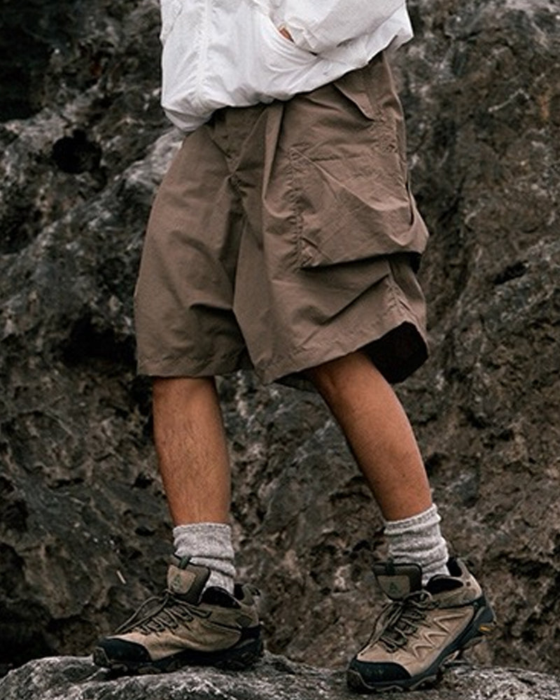 Unisex Lightweight Quick-Dry Cargo Hiking Shorts
