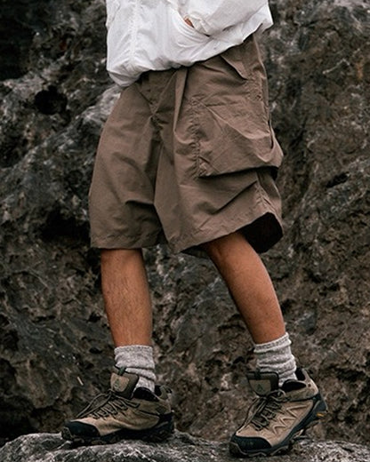 Unisex Lightweight Quick-Dry Cargo Hiking Shorts