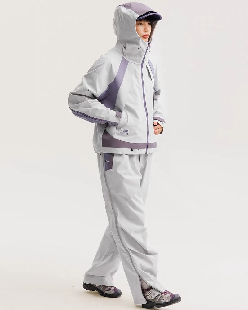 Unisex Outdoor 2-Piece | Waterproof Jacket &amp; Parachute Pants