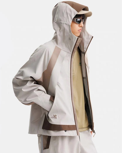 Unisex Outdoor 2-Piece | Waterproof Jacket &amp; Parachute Pants