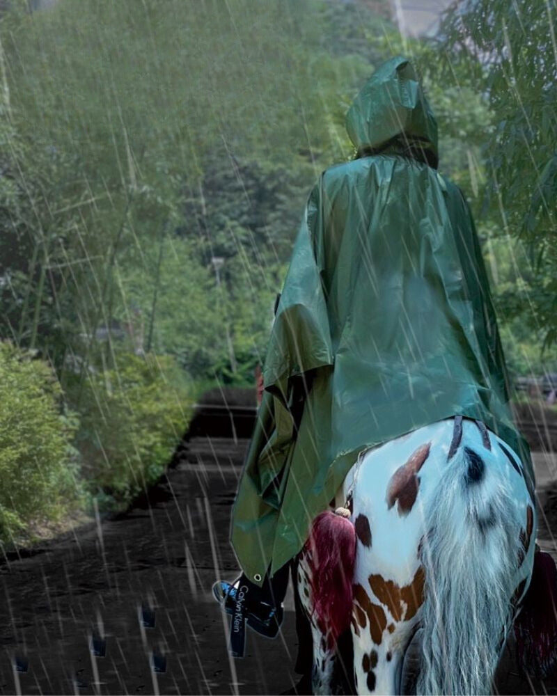 Upgraded Breathable Multifunctional Rain Poncho