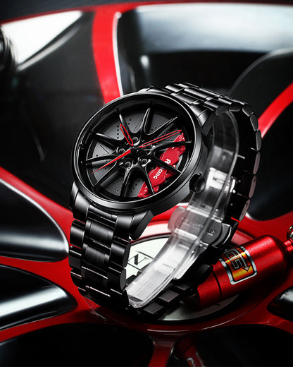 Techwear Coupe Rays G25 Spinning Luminous Watch