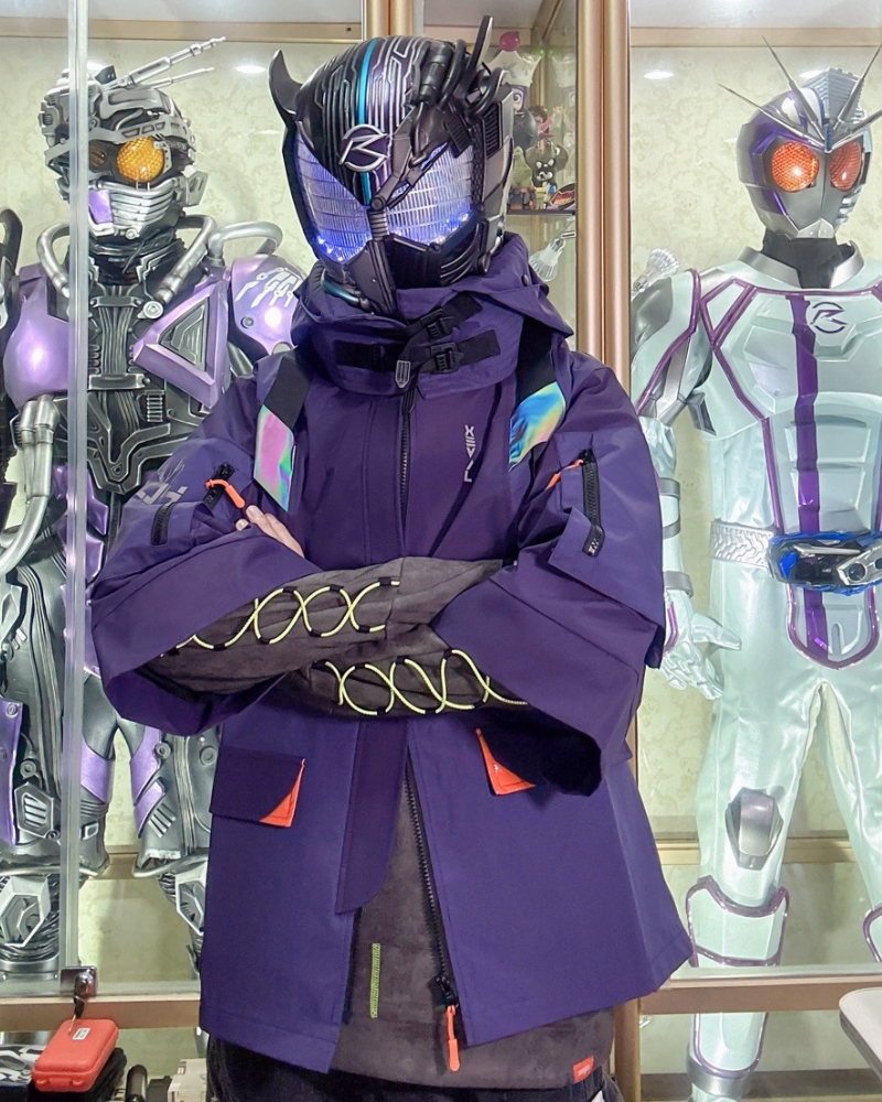 XIPHEVIL City Judge Cyberpunk Samurai Jacket