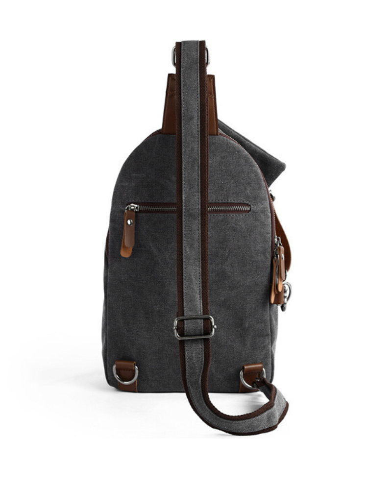 Techwear Canvas Sling Backpack