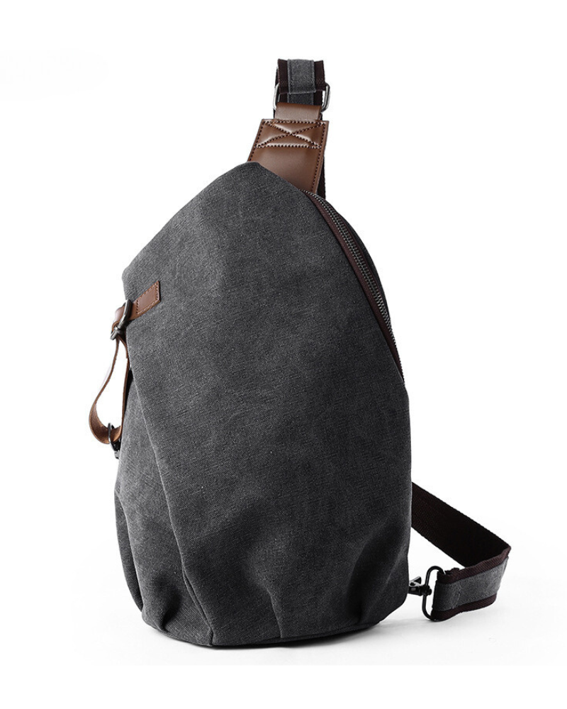 Techwear Canvas Sling Backpack